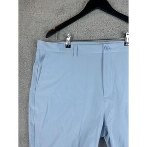 Vineyard Vines Shorts Mens 42 Light Blue Performance Stretch Golf Casual Summer
